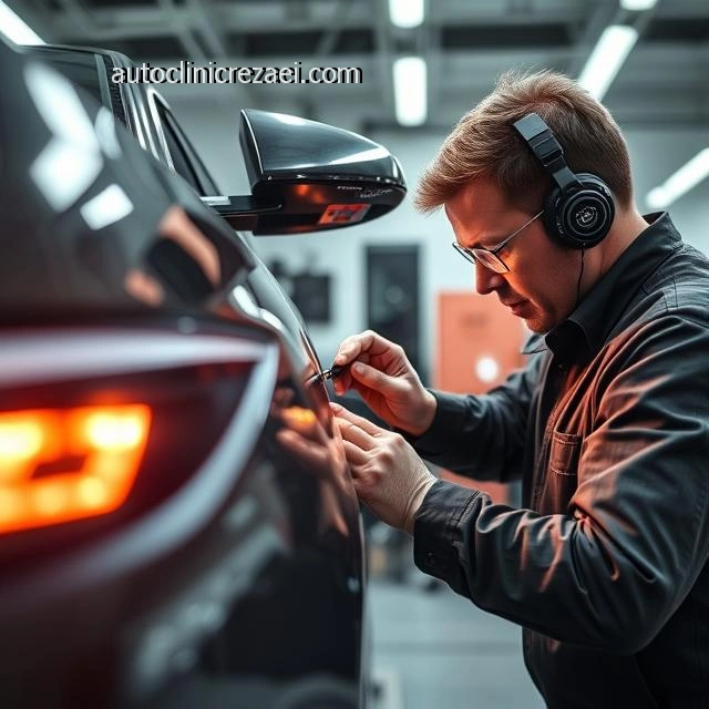 اتو کلینیک رضایی صافکاری خودروهای لوکس و pdr در تهران تهراپارس