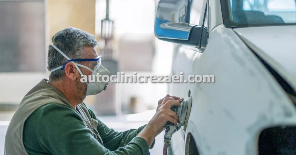 اتوکلینیک رضایی لیسه گیری و اصلاح رنگ خودرو در تهران